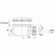 Bonde de douche 90 mm extra plate MINIME