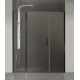 Paroi de douche porte battante HELIA F