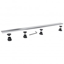 Barrette inox standard 80 cm pour receveur à carreler