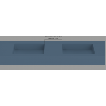 Vasque additionnelle pour plan vasque PROGRAM 