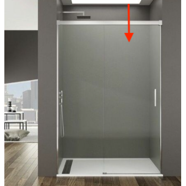 Pièces détachées pour  Cabine de douche hydromassante grise 1/4 cercle 90x90 cm