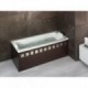 Baignoire BALNEO Droite hydromassante JAZZ 170 x 75 Control System