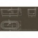 Baignoire ilot COOL 180 x 80