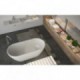 Baignoire ilot  TRENTO blanche  ou couleur 