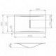 Lavabo design inox à encastrer WAVE REGINOX