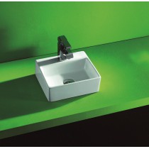 Lave main à poser en porcelaine émaillée Ill par Robinet and Co