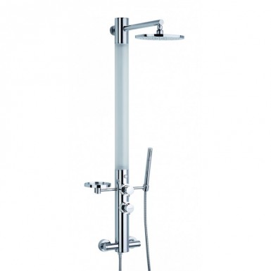 Colonne douche Valentin Ozone chromo-relaxante par Robinet and Co