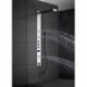 Colonne de douche tout inox WALLPAPER IB Robinetterie