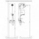 Ensemble de douche thermostatique HANSGROHE Croma 160 Showerpipe
