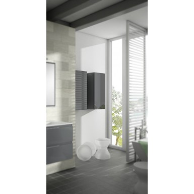 Armoire de salle de bain suspendue KUTA 1 porte