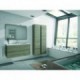 Meuble de salle de bain suspendu BORNEO 4 tiroirs