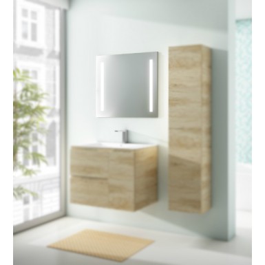 Miroir avec LED intégrées rampes verticales PALMA- commande sensitif