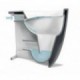 Pack WC design complet collection VIGNONI avec sytème RIMLESS de SIMAS