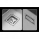 Cuve inox sous plan MR 40 x 40 cm