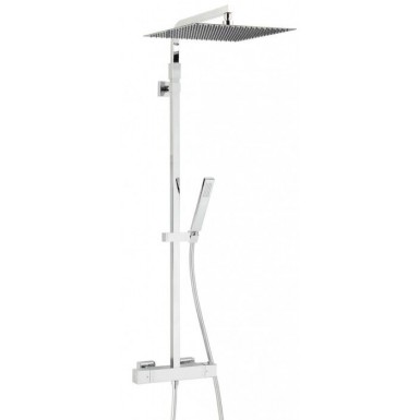 Combiné de douche Dome de Pluie carré TOUAREG Valentin