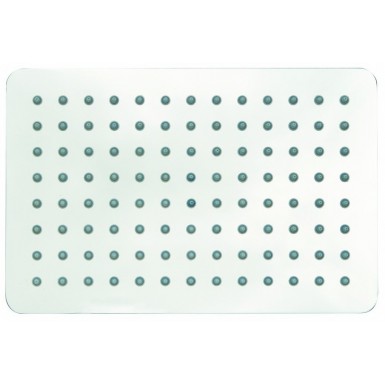 Pomme de douche 200 x 300 laiton ultra fine