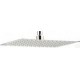 Pomme de douche haute carré 400 x 400 laiton ultra fine