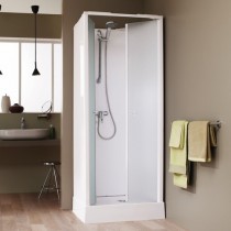 Cabine de douche intégrale d'angle LEDA SURF