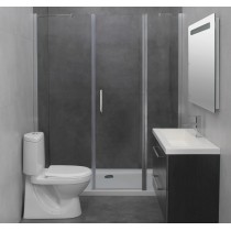 Paroi de douche porte battante HELIA F