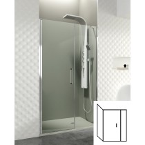 Paroi de douche d'angle porte battante HELIA E