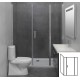Paroi de douche d'angle porte battante HELIA F
