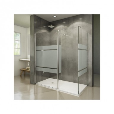 Ilot de douche SCREEN SATIN 90 x 150 cm