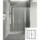 Paroi de douche d'angle portes battantes HELIA G 90 x 275 cm