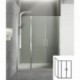 Paroi de douche d'angle portes battantes HELIA J 90 x 95 cm