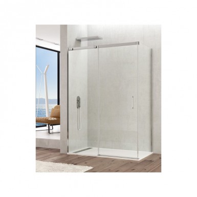 Paroi de douche d'angle CRIOS accès sur coté 70 x 180 cm