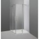 Paroi de douche d'angle PHEBE accès sur angle 80 x 140 cm
