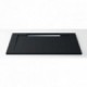 Receveur de douche MOON Y 90 x 150 caniveau extraplat Hidrobox - GRIS CIMENT