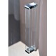 Paroi de douche avec porte battante 