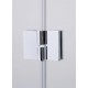 Paroi de douche avec porte battante 