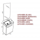 Meuble lave mains LUPIO