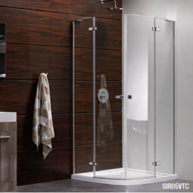 Paroi de douche semi-circulaire SIRUS 