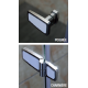 Paroi de douche accès d'angle pivotante  SIRUS 