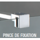 Paroi de douche fixe CLEAR