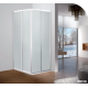 Paroi de douche accès d'angle STORM