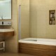 Pare-baignoires 1 volet largeur 75 cm