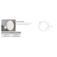 Miroir rectangulaire  OTTODON