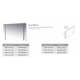 Miroir rectangulaire  MIR-LED