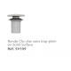 Bonde clic-clac en solide surface 