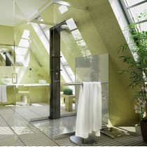 Paroi de douche GLASSEO sur mesure 