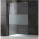 Paroi de douche fixe APRIL verre de 8 mm