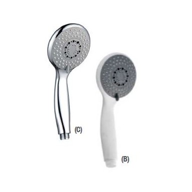 Douchette 3 jets hydrothérapie ABS soft touche