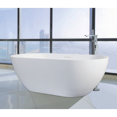 Baignoire îlot ROYALE en solid surface 