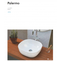 Vaque à poser PALERMO en céramique 