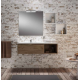 Meuble double vasque salle de bain Alfa 2 tiroirs par Robinet and Co