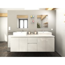 Ensemble de salle de bain  COLOGNE longueur 150 cm 