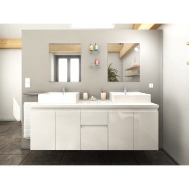 Ensemble de salle de bain  COLOGNE longueur 150 cm 